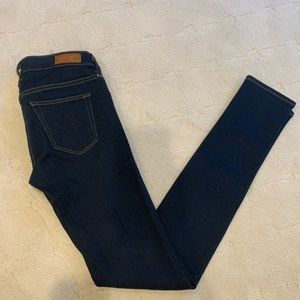 AG ADRIANO GOLDSCHMIED The Legging Super Skinny Fit Jeans Dark Wash Size 24